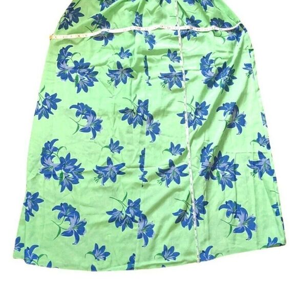Likely Karrica Dress Pistachio Green Blue Floral Pockets Crepe Cutouts NWT 12 - Picture 10 of 10